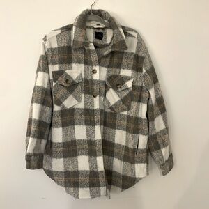 RDI plaid shirt jacket